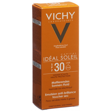 VICHY Ideal Soleil Mattierendes Sonnen-Fluid LSF30