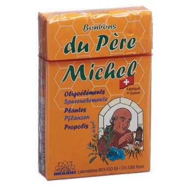 BIOLIGO Bonbons du Père Michel Propolis-Oligoéléments-Huiles essentielles