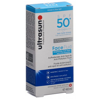 ultrasun Face Fluid Brightening & Anti-Pollution SPF50+