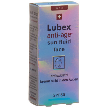 Lubex anti-age sun fluid face SPF 50