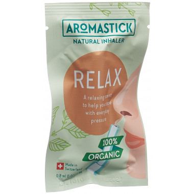 AROMASTICK Riechstift 100 % Bio Relax