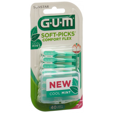 GUM SOFT-PICKS Soft-Picks Comfort Flex Regular Cool Mint