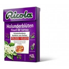 Ricola Holunderblüten Kräuterbonbons ohne Zucker