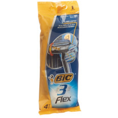 BiC 3 Flex 3-Klingenrasierer für den Mann mit beweglichen Klingen