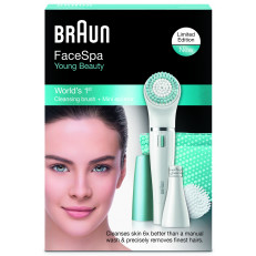 Braun FaceSpa Young Beauty Face 832-s weiss/blau limited edition