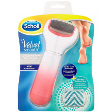 Scholl Velvet Smooth elektrisches Fusspflegesystem pink