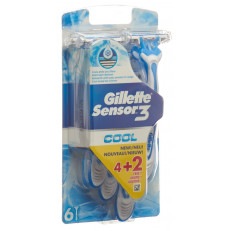 Gillette Einwegrasierer Sensor3 Cool 4+2