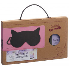 aromalife Geschenkset Schlafmaske Katze