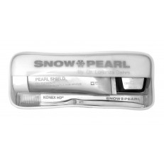 SNOW PEARL Travel Kit SHIELD mit Gel Zahnpasta weiss