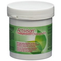 Activisan PUR Green Chlorophyllin Pulver Nahrungsergänzung mit Niacin
