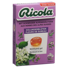 Ricola Holunderblüten Bonbons ohne Zucker mit Stevia